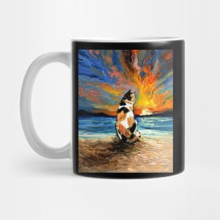 Beach Days - Calico Cat Mug